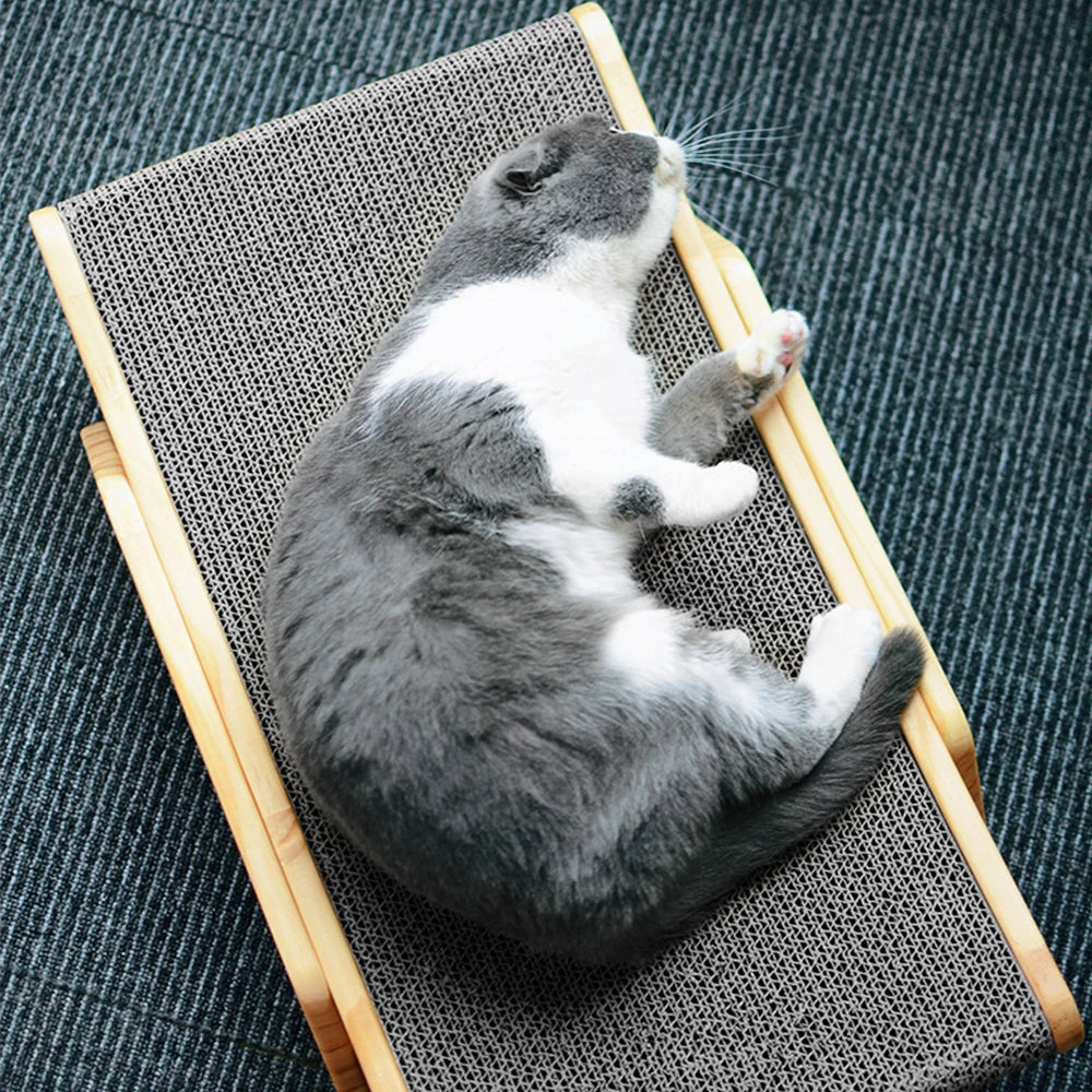 Wooden Cat Scratcher Board