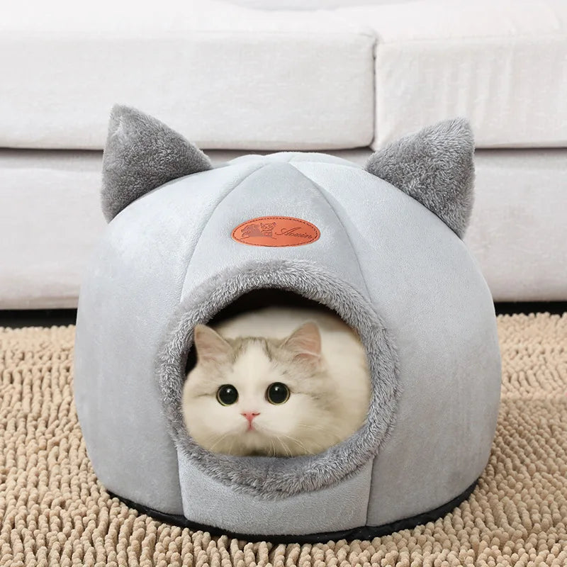 Deep Sleep Comfort Cat Bed Cozy Cave