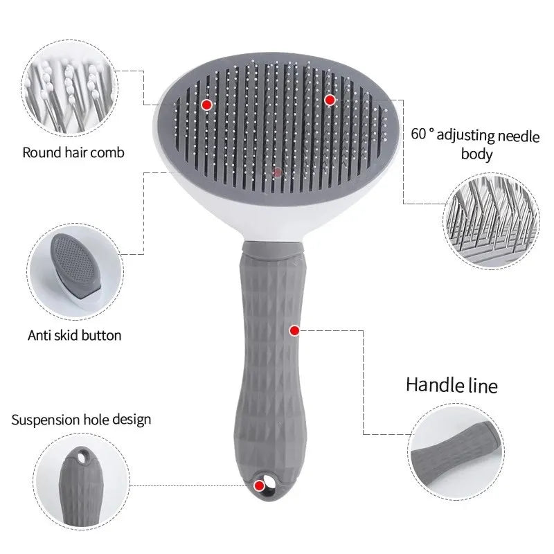 Hair Remover Brush For Dogs Cats Grooming