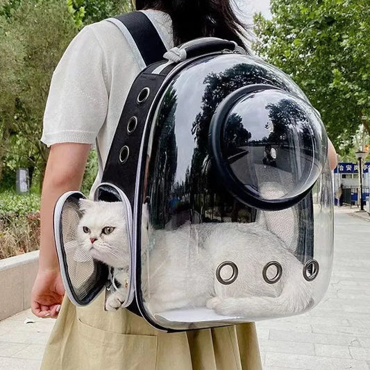 Breathable Pet Backpack with Extra Space