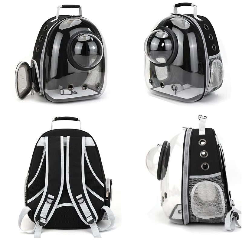 Breathable Pet Backpack with Extra Space