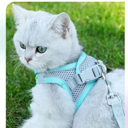 Soft & Comfort Reflective Harness and Leash