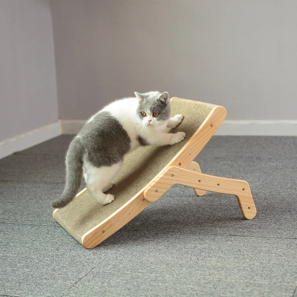 Wooden Cat Scratcher Board