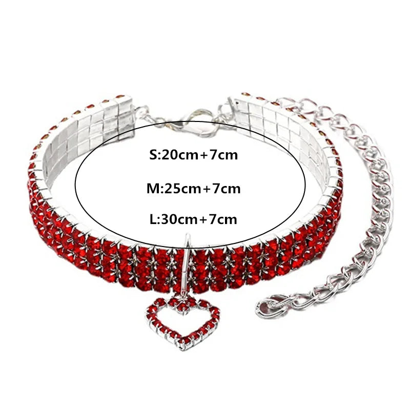 Pet Collars Love Necklace