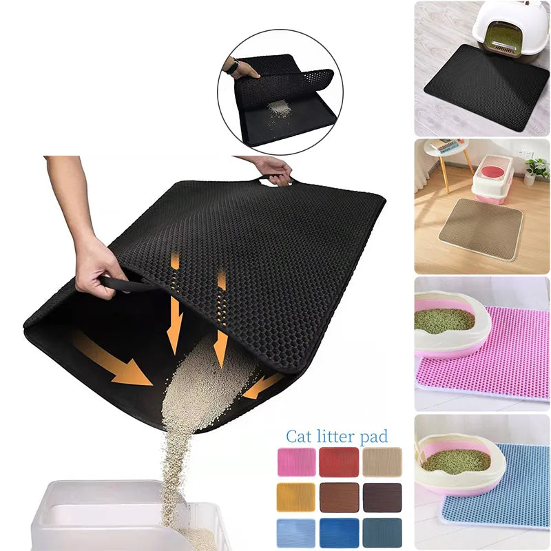 Waterproof Double Layer Cat Litter Pad