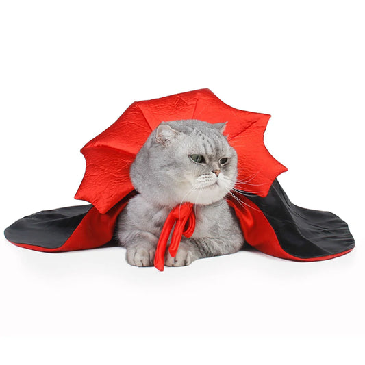 Vampire Cloak Pet Halloween Funny Costumes